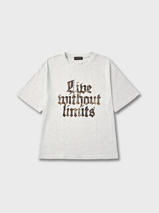 Revelse™ Oversized Cotton Camo Graphic T-Shirt