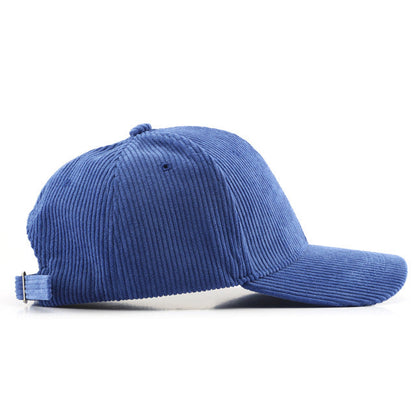 Solid Corduroy Baseball Cap
