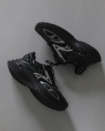Front view of unisex running trainers