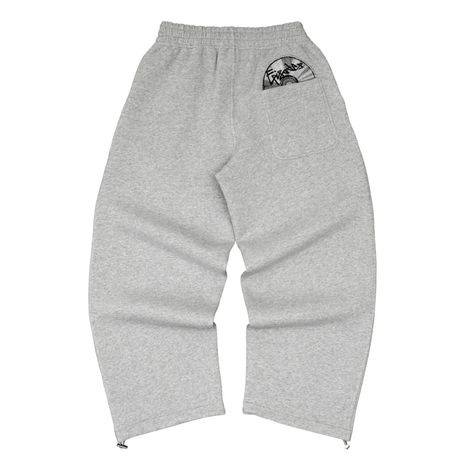 Cotton Blend Hoodie And Joggers Tracksuit Black And Grey