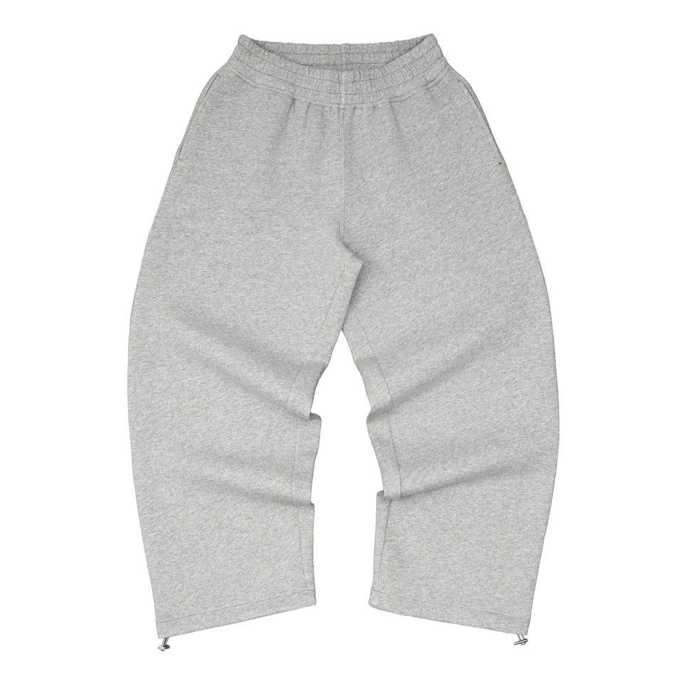 Cotton Blend Hoodie And Joggers Tracksuit Black And Grey