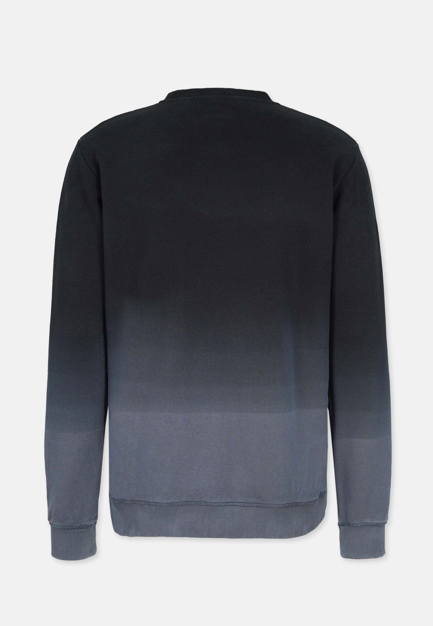 Organic Cotton Dip Dye Sweatshirt Black