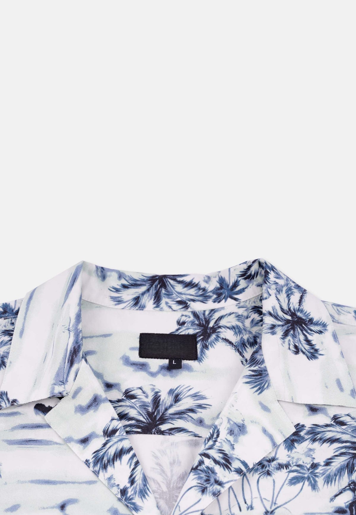 Revelse™ Organic Cotton Loose Fit Short Sleeve Shirt Blue