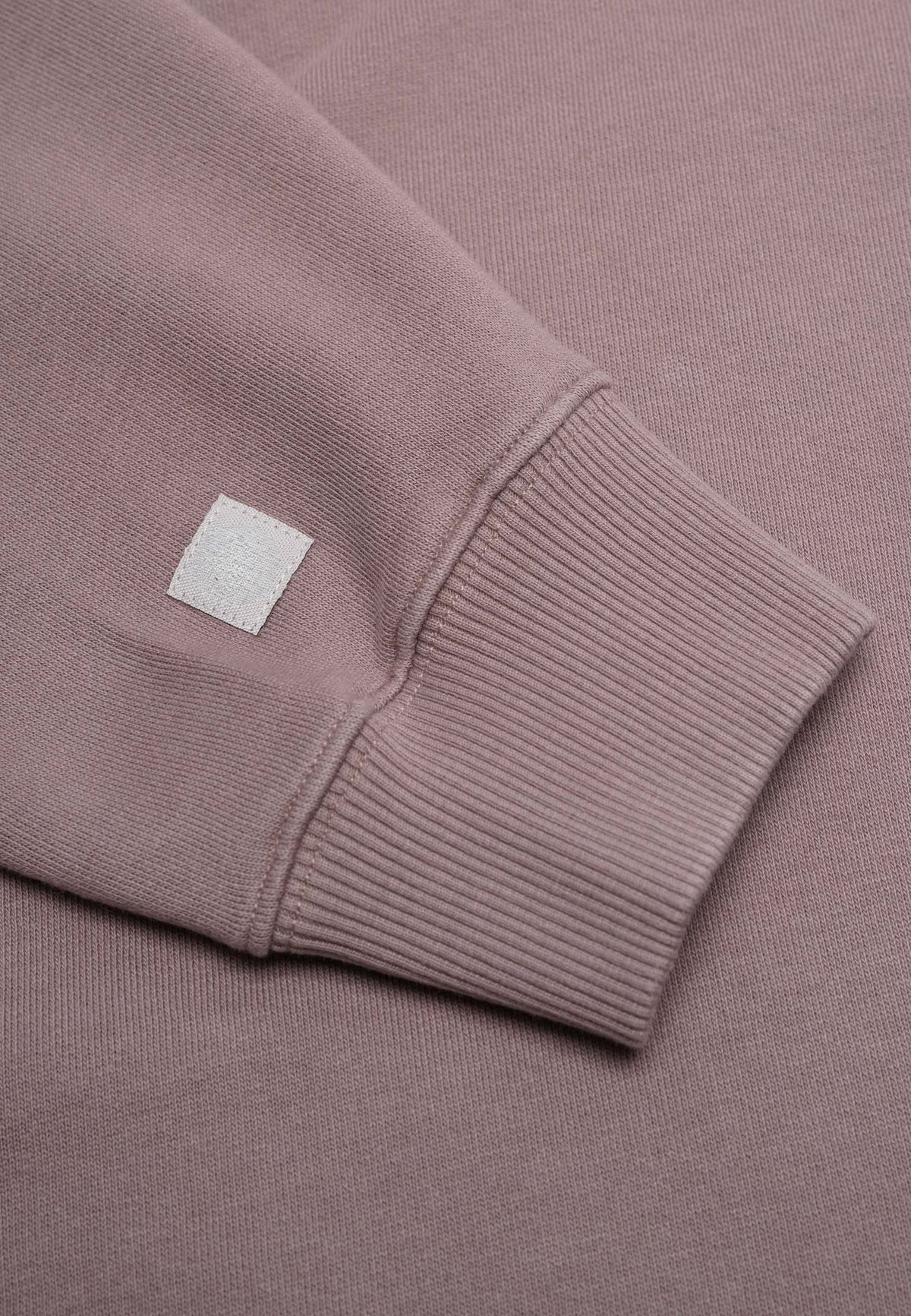 Revelse™ Organic Cotton Quarter Zip Sweatshirt Mud