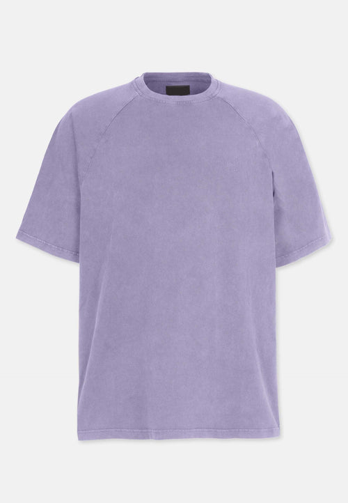 Revelse™ Organic Cotton Raglan Oversized T-Shirt Faded Lilac