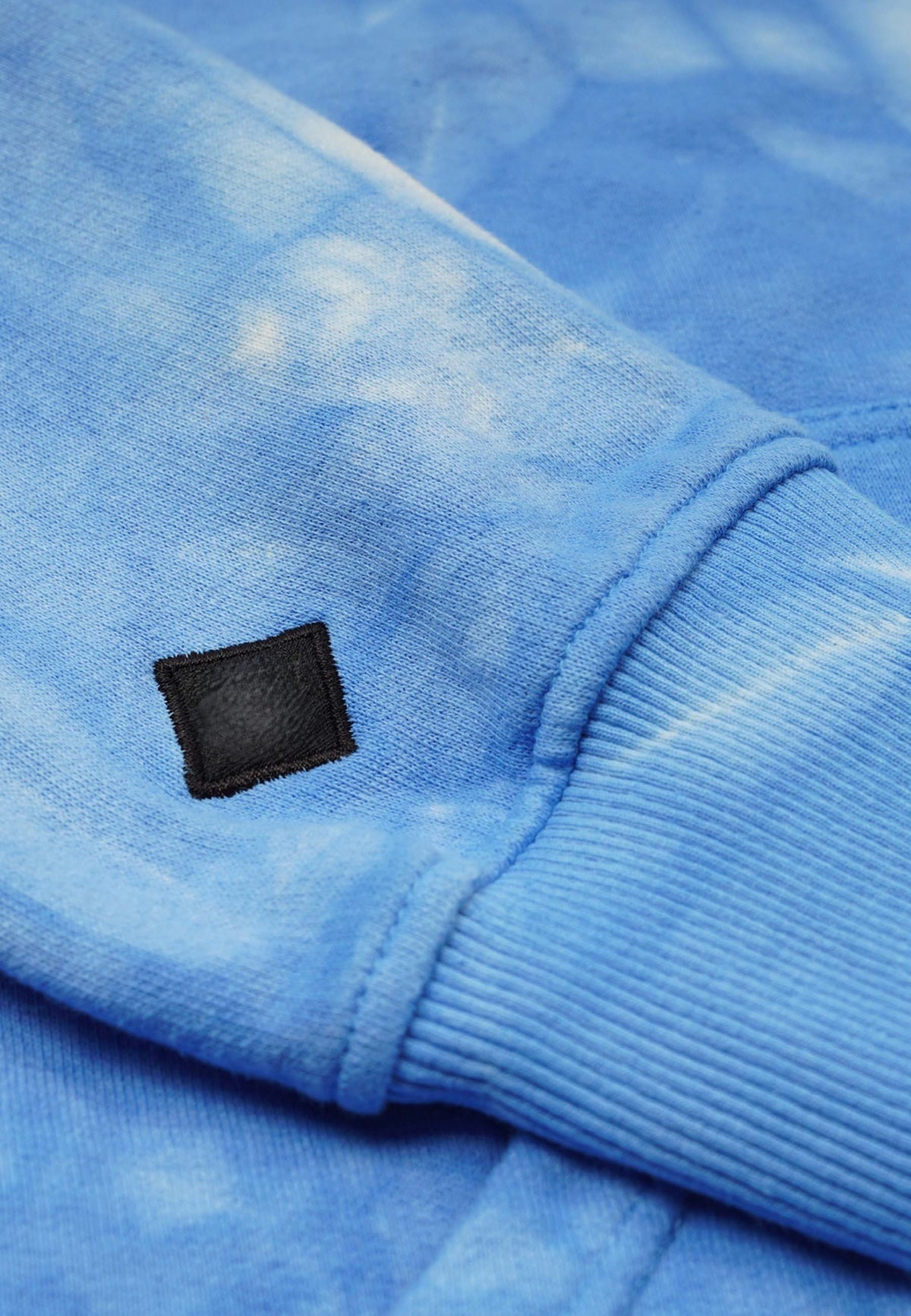 Revelse™ Organic Cotton Tie Dye Hooded Sweatshirt Blue