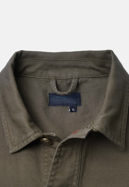 Revelse™ Organic Cotton Twill Worker Jacket Olive