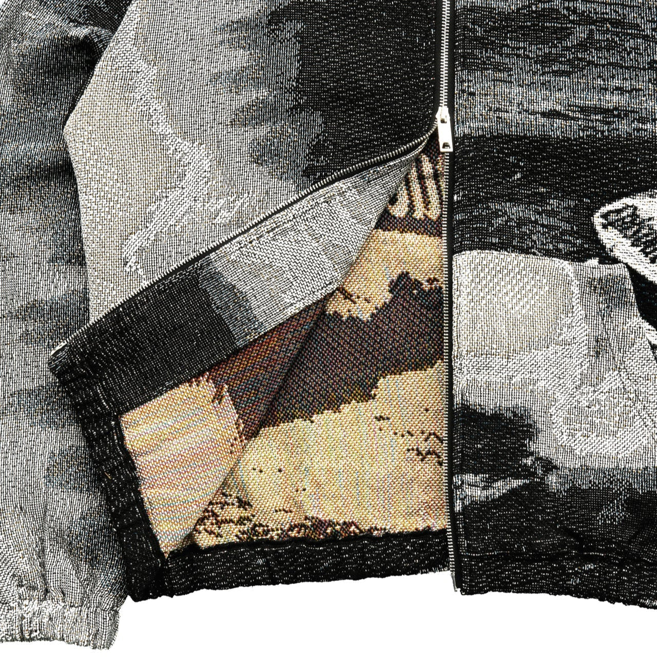 Tapestry Zip-Up Hoodie