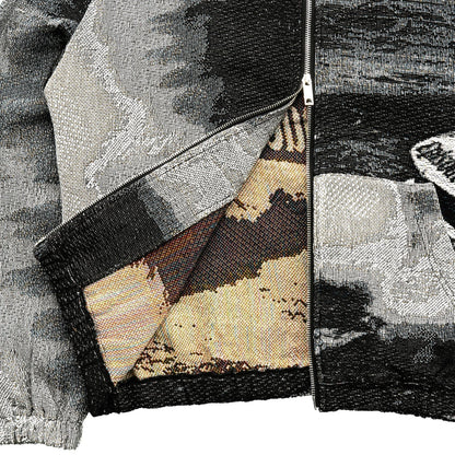 Tapestry Zip-Up Hoodie