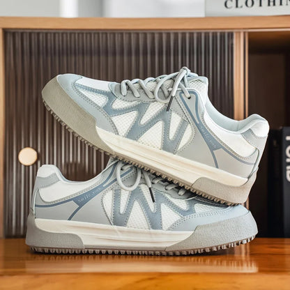 Breathable board trainers shown in a clean product view