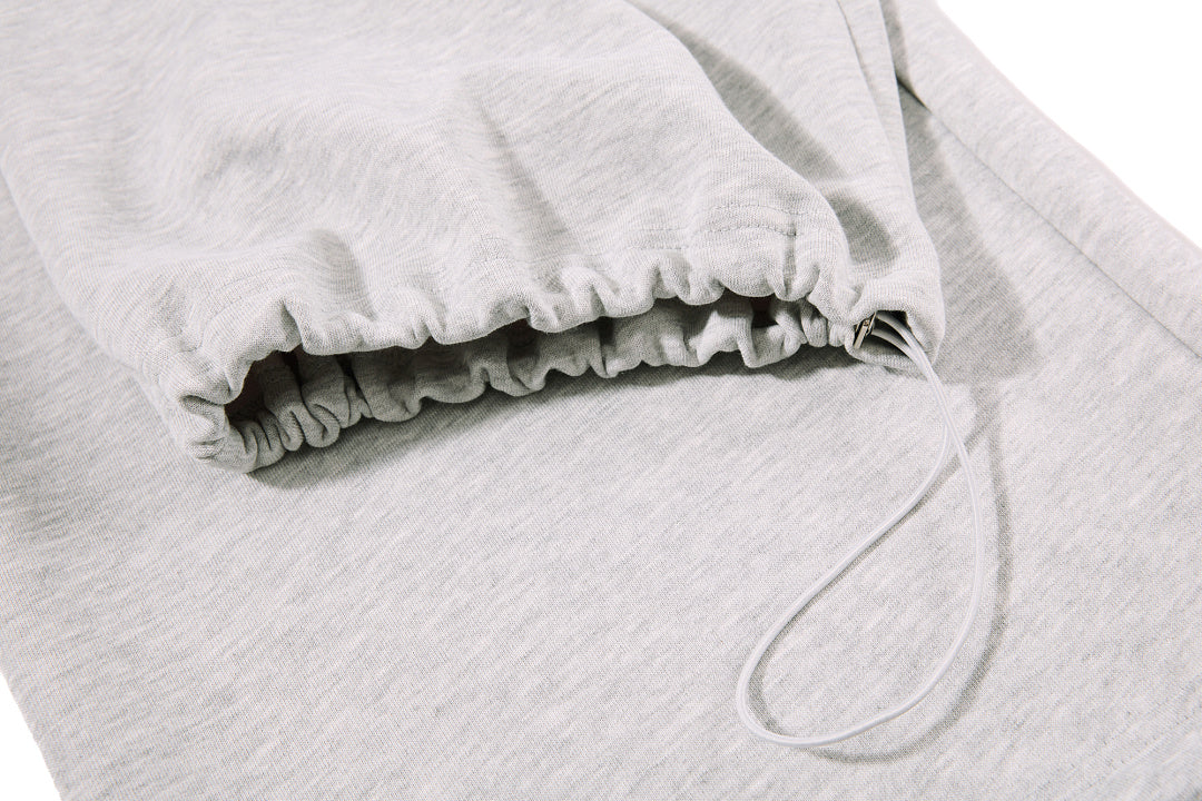 Back view of relaxed-fit sweatpants with star print detailing