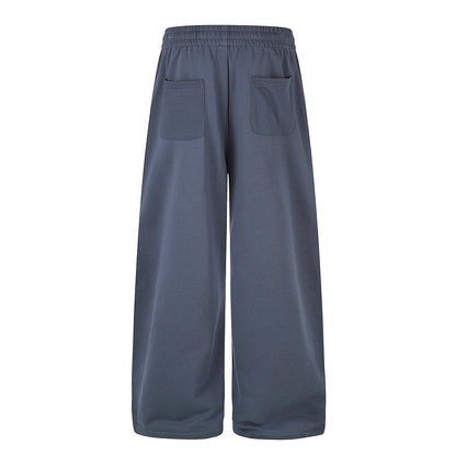 Close-up of the star appliqué detail on the joggers