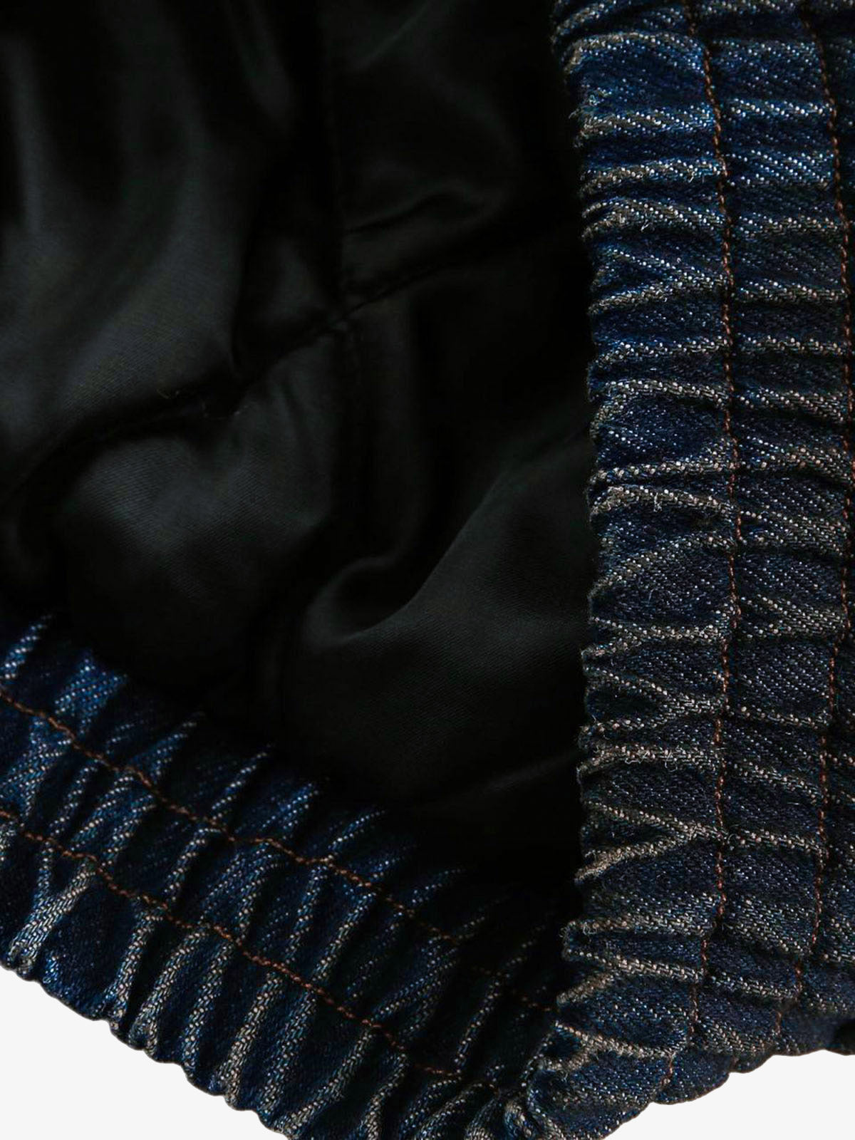 Washed Cotton Fur Hooded Jacket