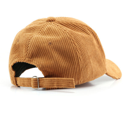 Solid Corduroy Baseball Cap