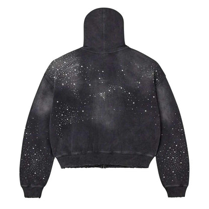 Revelse™ Classic Black Zip Up Hoodie