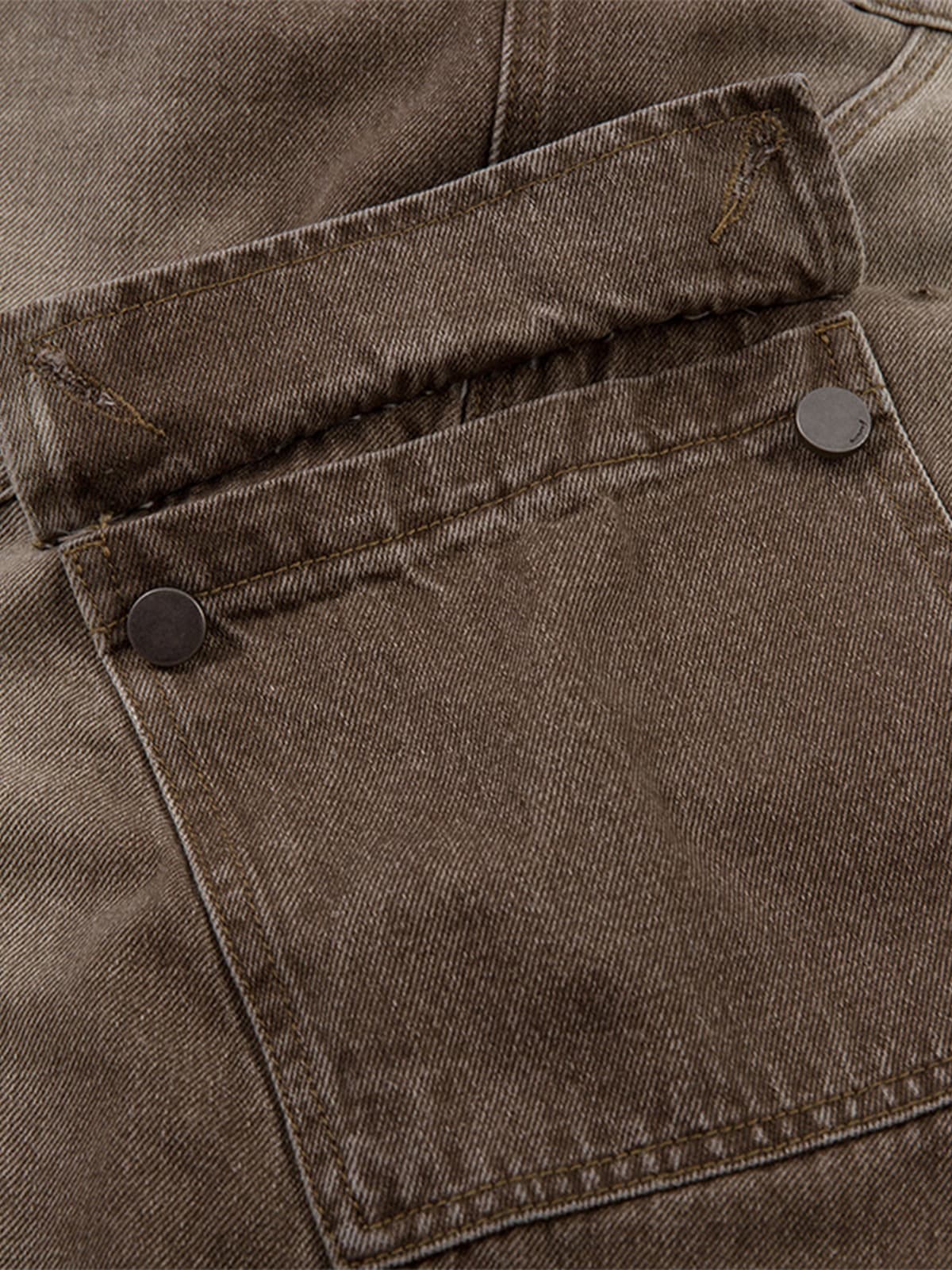 Vintage Washed Men's Workwear Barrel Jeans