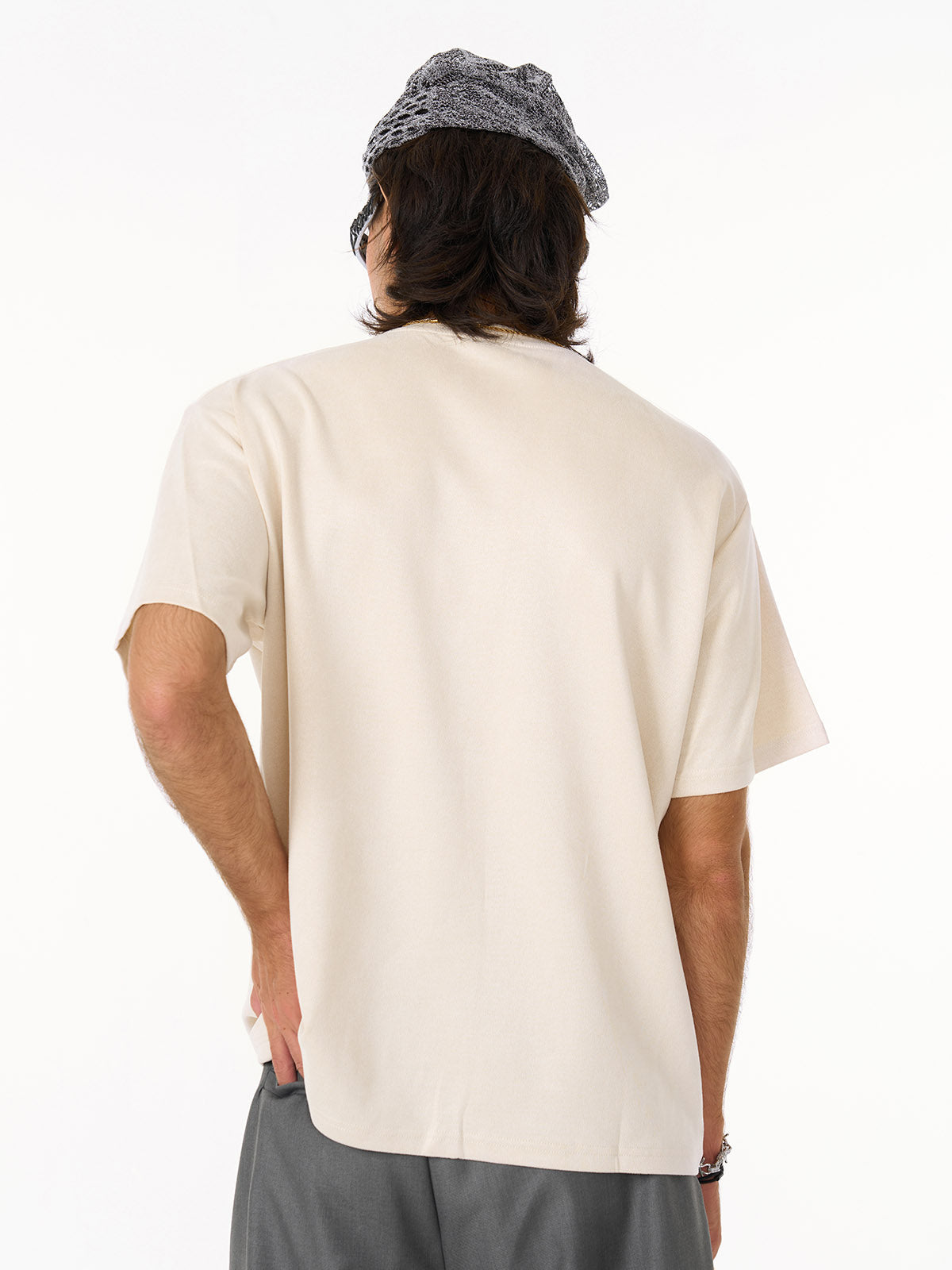 Revelse™  Oversized Deconstructed Split Short-Sleeve T-Shirt