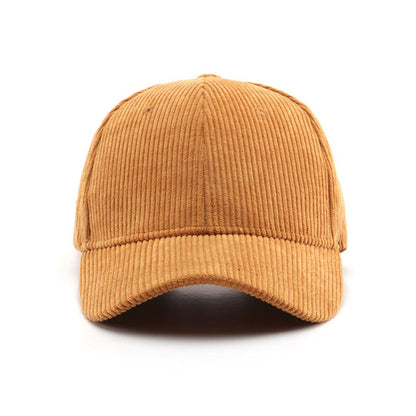 Solid Corduroy Baseball Cap