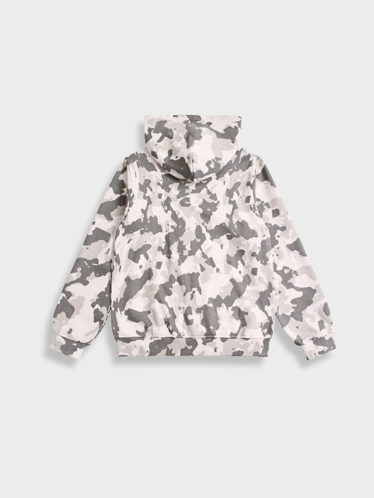 Oversized French Terry Camo Tracksuit Set