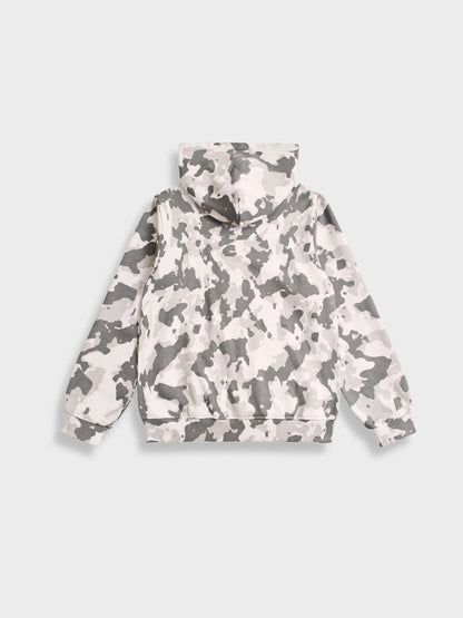 Oversized French Terry Camo Tracksuit Set