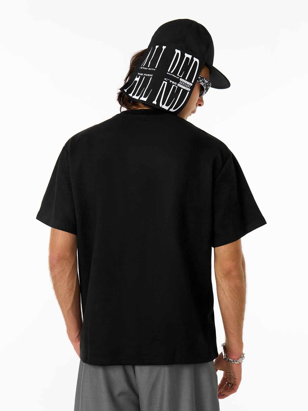Revelse™  Oversized Deconstructed Split Short-Sleeve T-Shirt