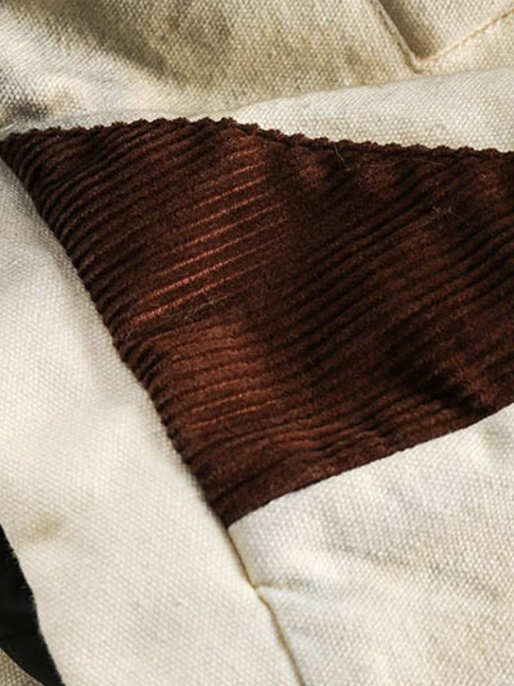 Back detail of the casual polyester jacket
