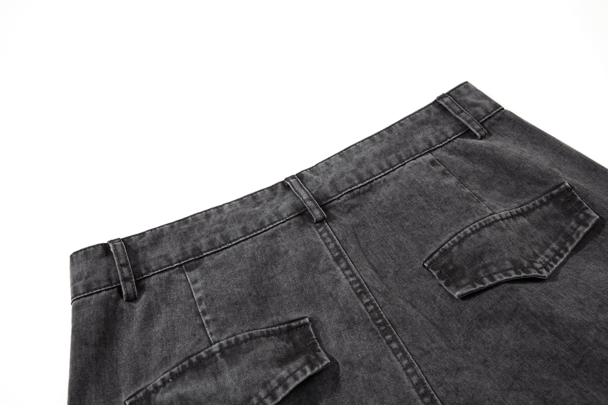 Cargo trousers displaying multiple practical utility pockets