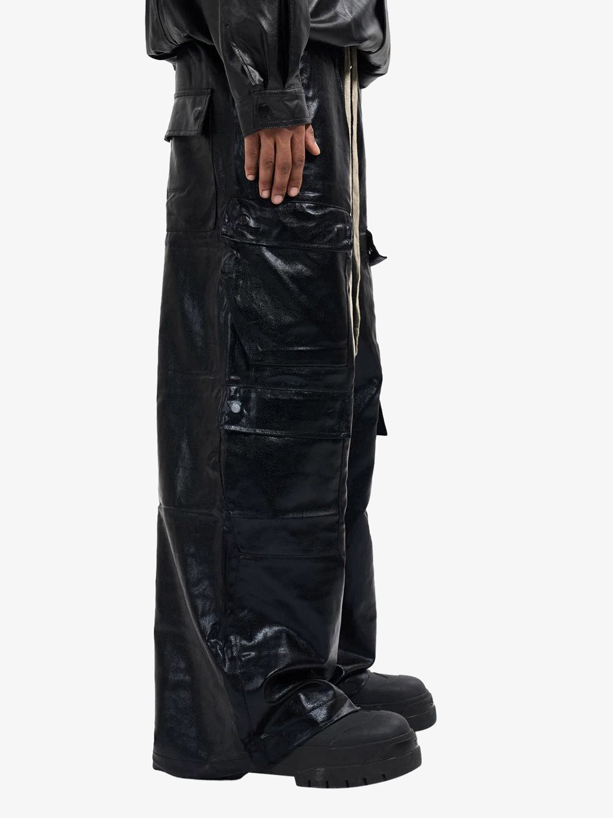 Black Porterville Cargobelas Cargo Pants
