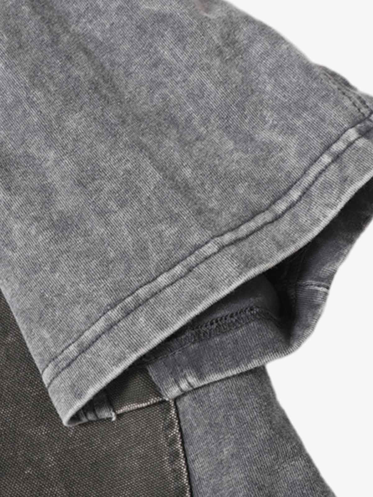 Revelse™  Panel Stitch Cotton Relaxed Fit T-Shirt