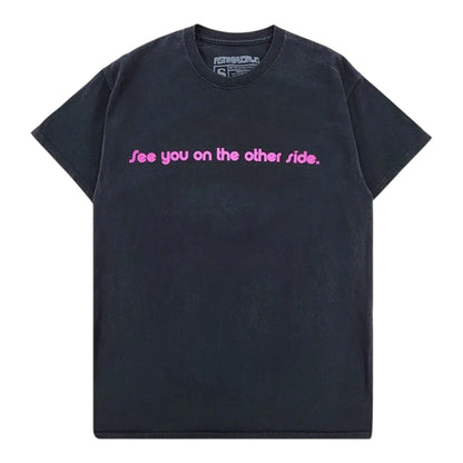 Revelse™ Astrofest Graphic Lollipop Black T-Shirt