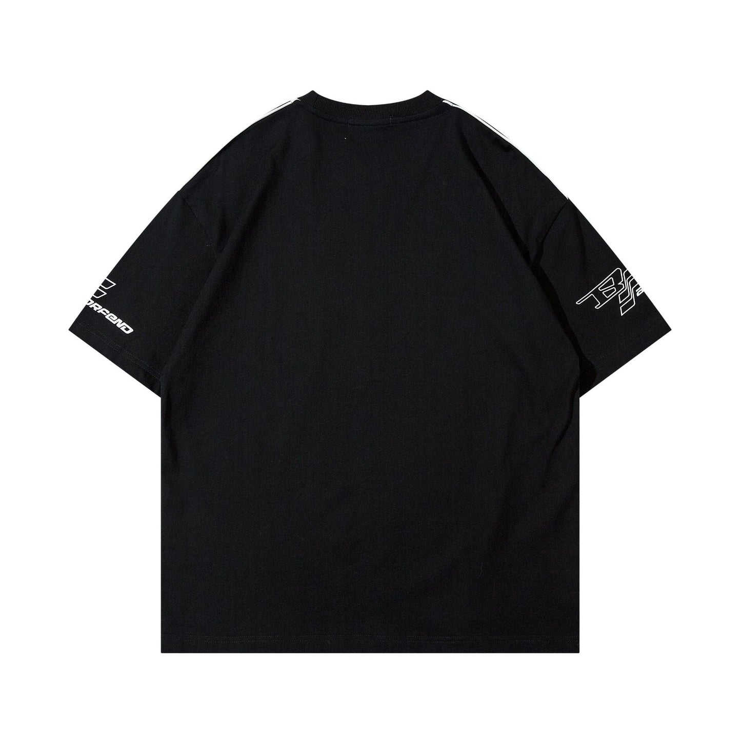 Oversized Varsity Racing Graphic T-Shirt
