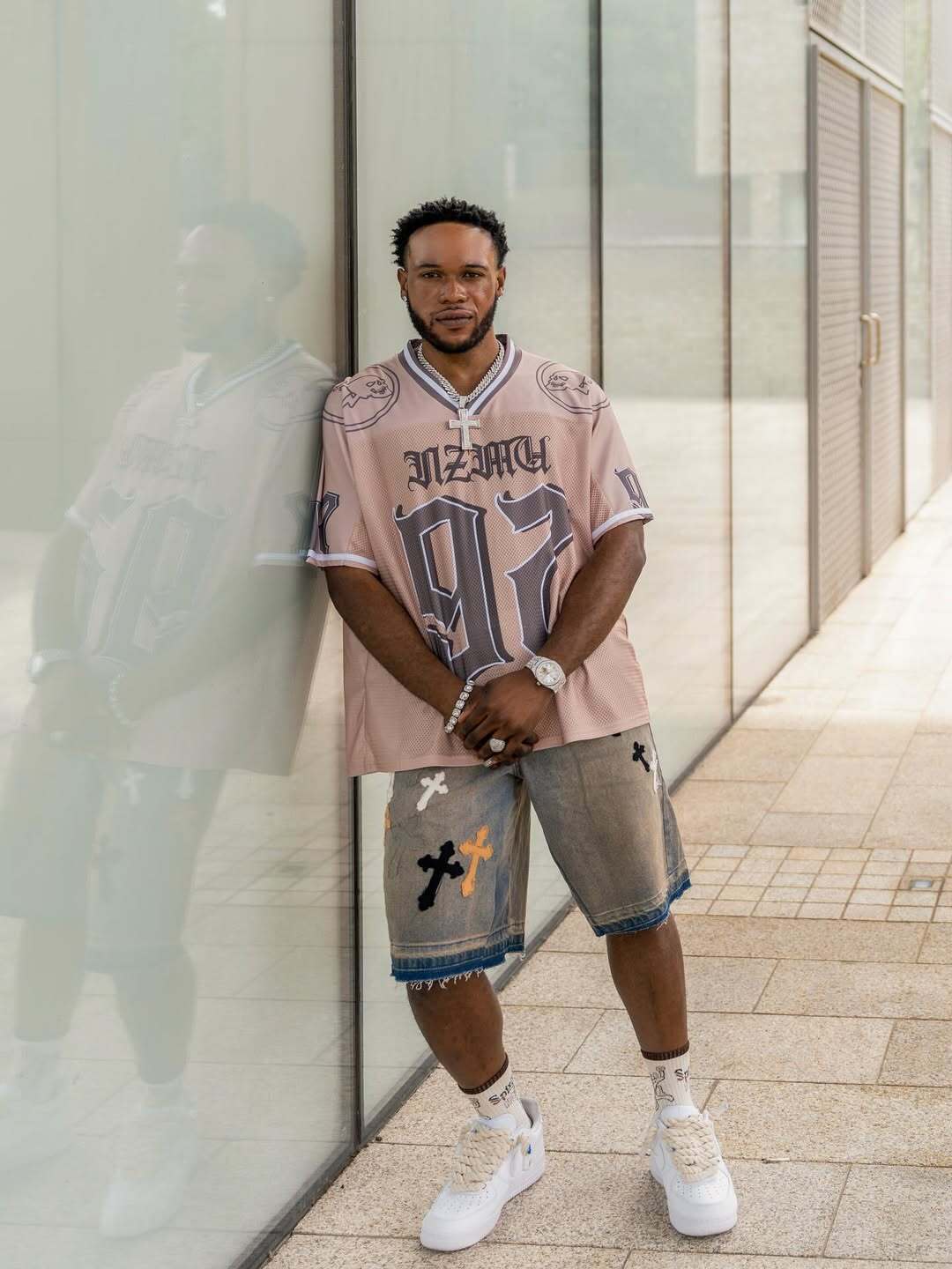Edgy Graphic T-Shirt with Bold Fearless Energy Design
