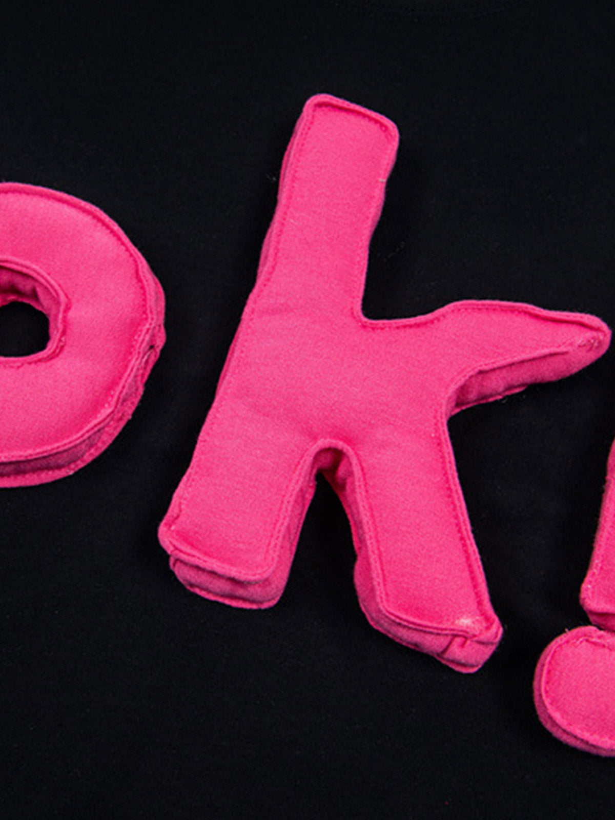 Graphic OK! Slogan Cotton T-Shirt