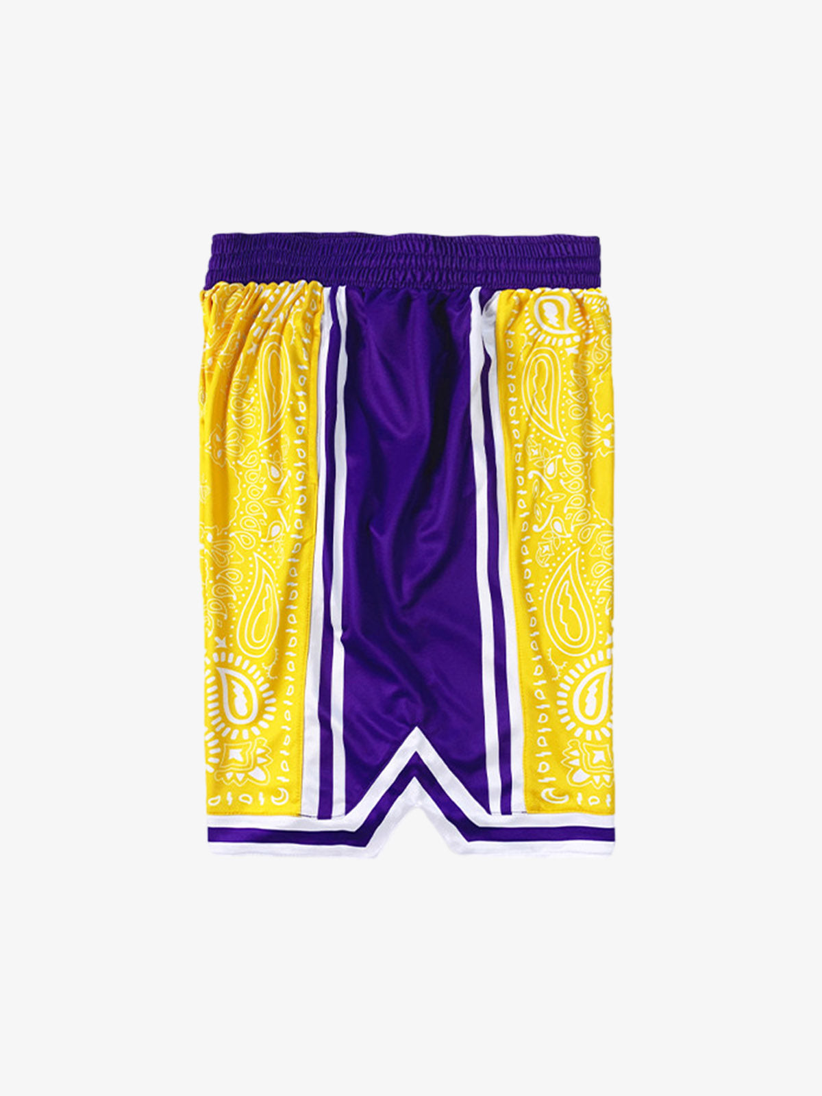 Revelse™  Paisley Print Lightweight Soccer Shorts