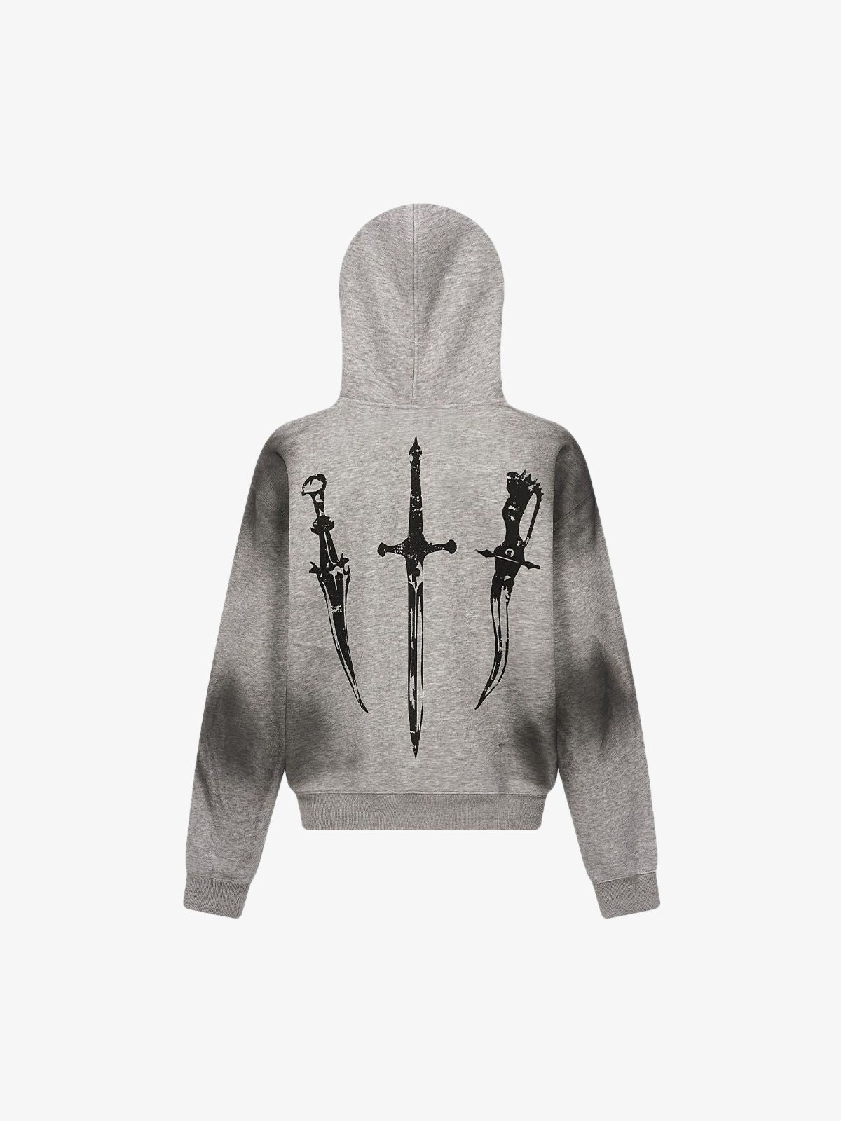 Graphic Print Hooded Jacket for Men