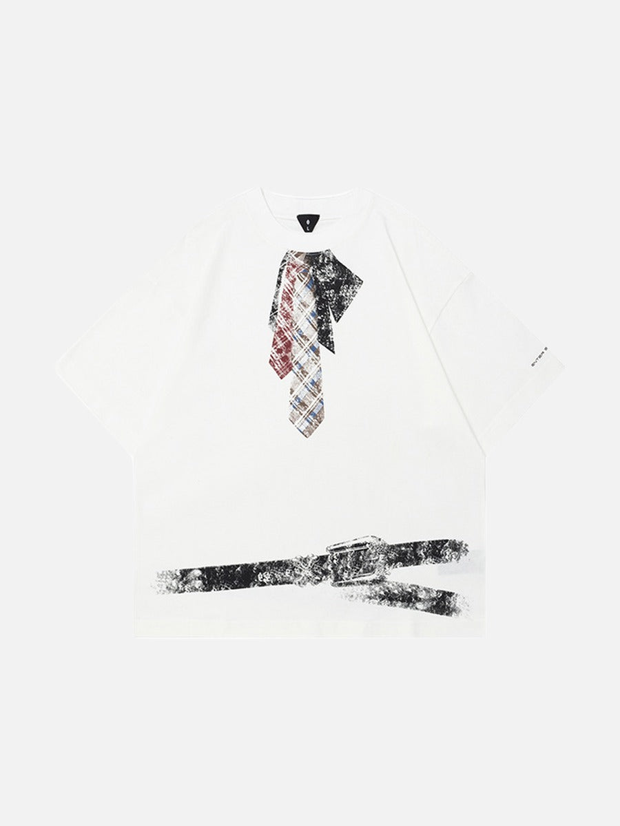 Revelse™ Layered Graphic Print Relaxed Fit T-Shirt