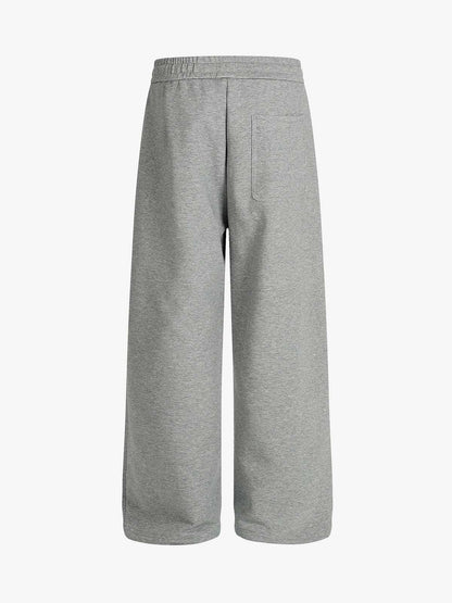 Revelse™  Wide-Leg Cotton Drawstring Sweatpants