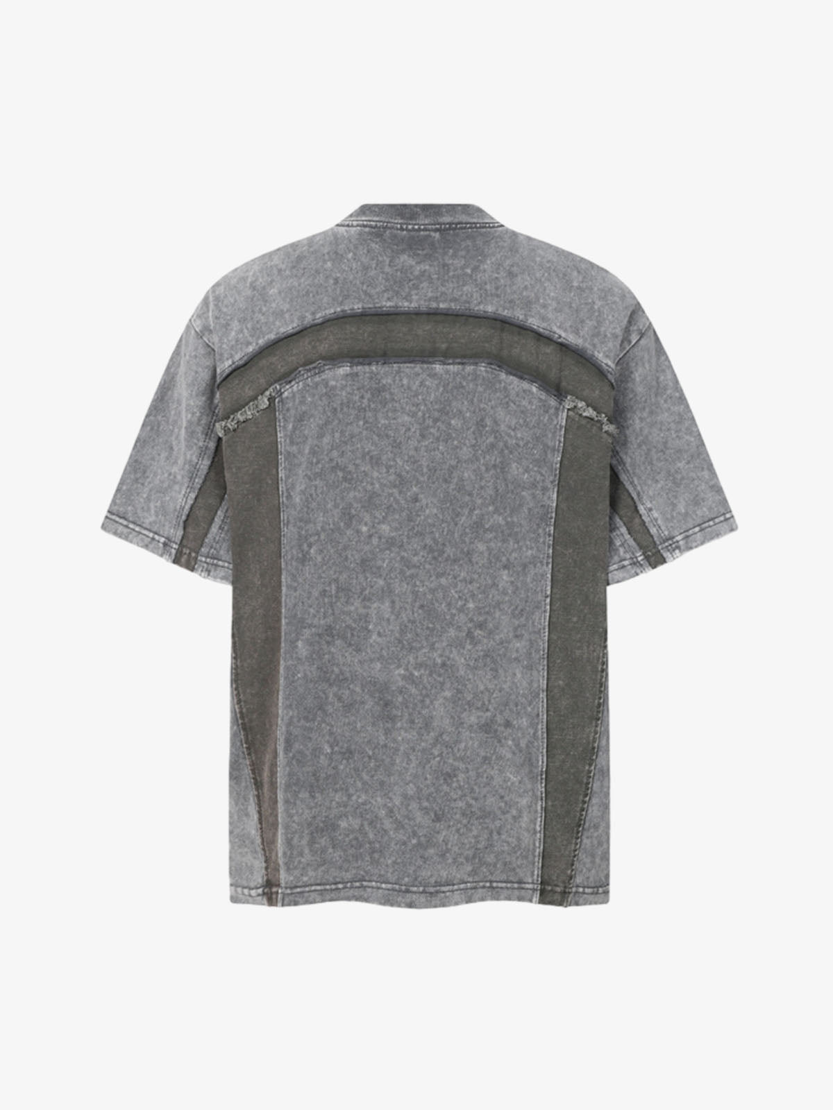 Revelse™  Panel Stitch Cotton Relaxed Fit T-Shirt