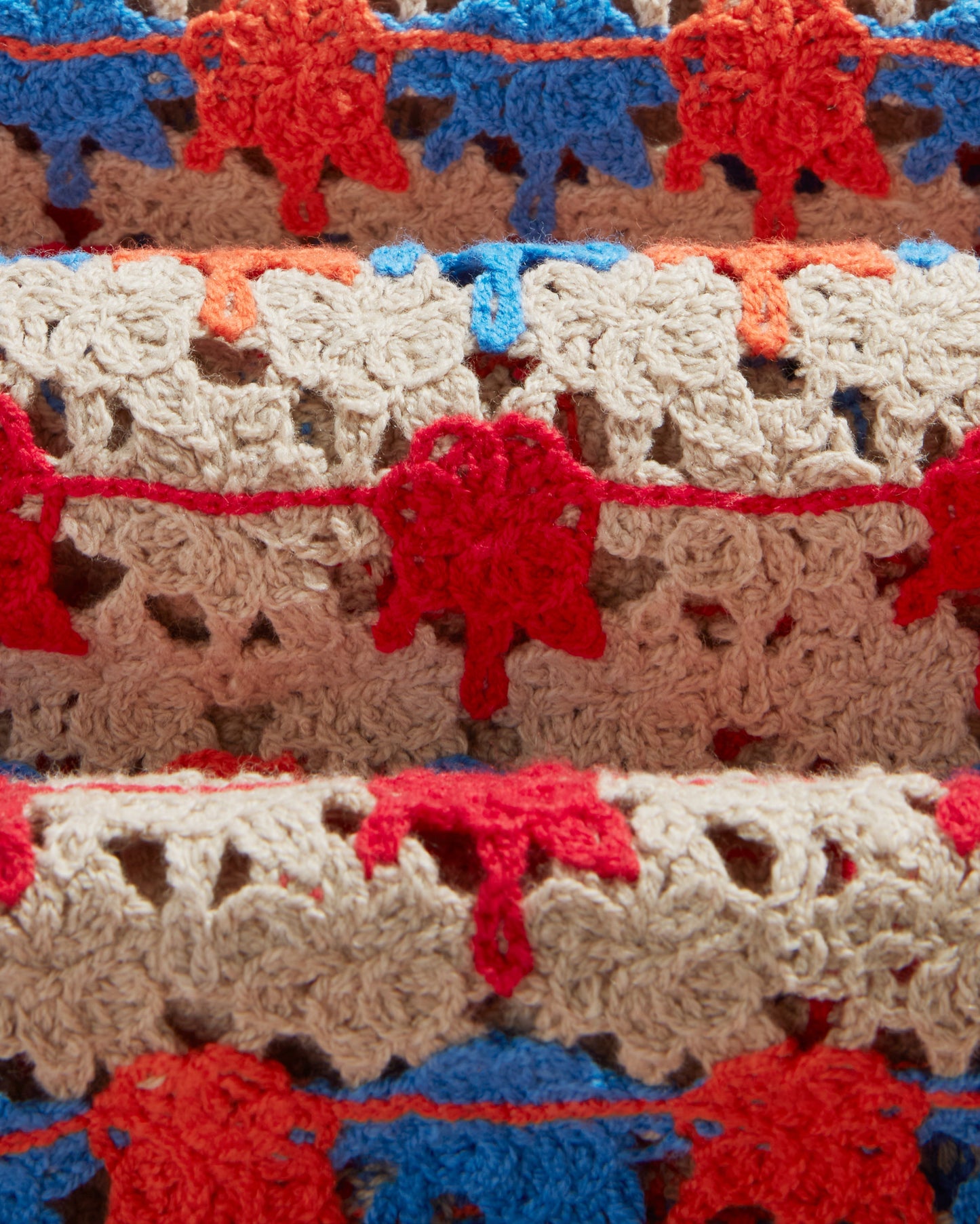 Revelse™ Multicolor Splash Crochet Shirt