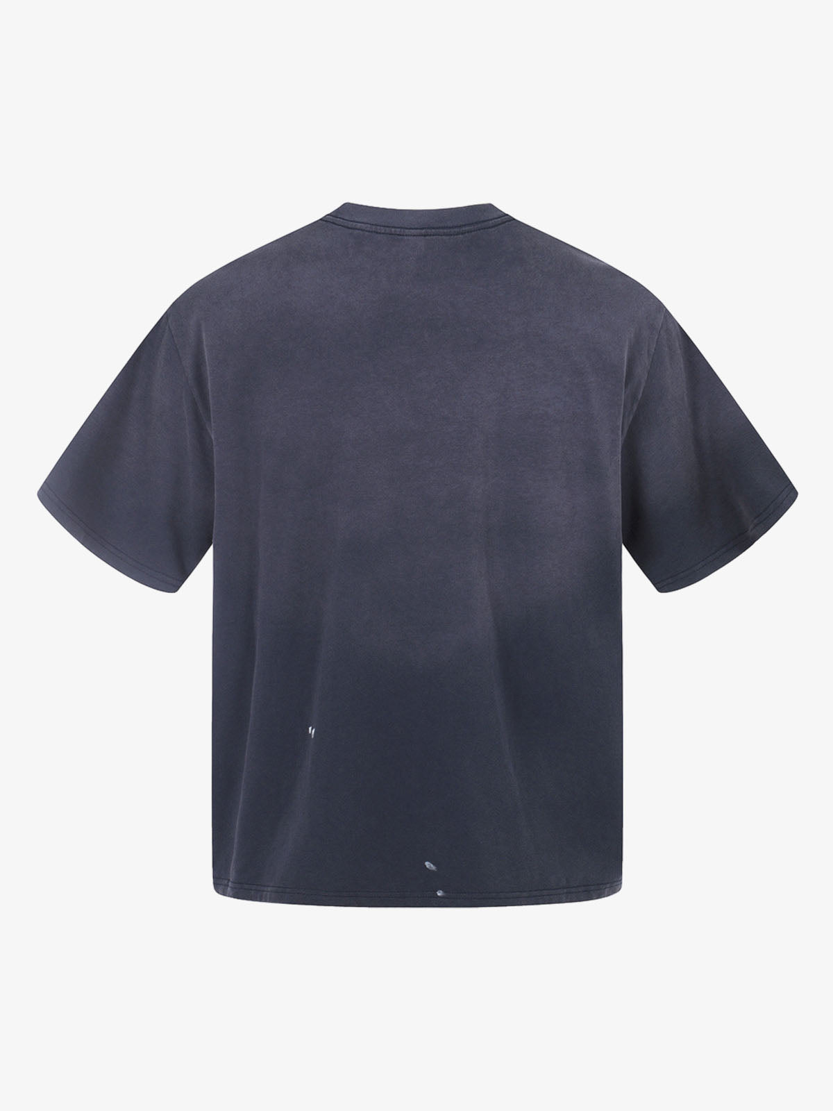 Vintage Washed Cotton Graphic Patchwork T-Shirt