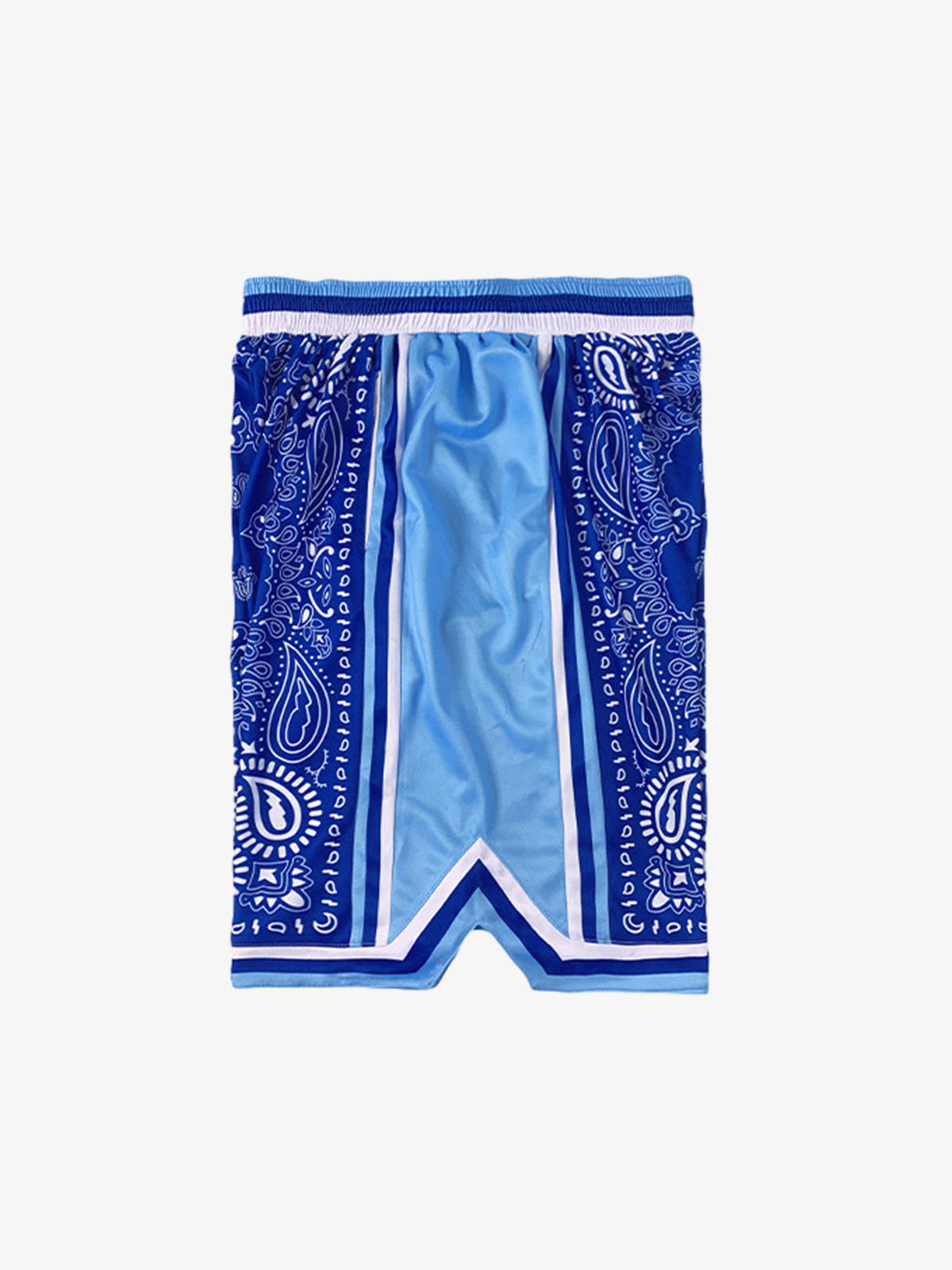 Revelse™  Paisley Print Lightweight Soccer Shorts