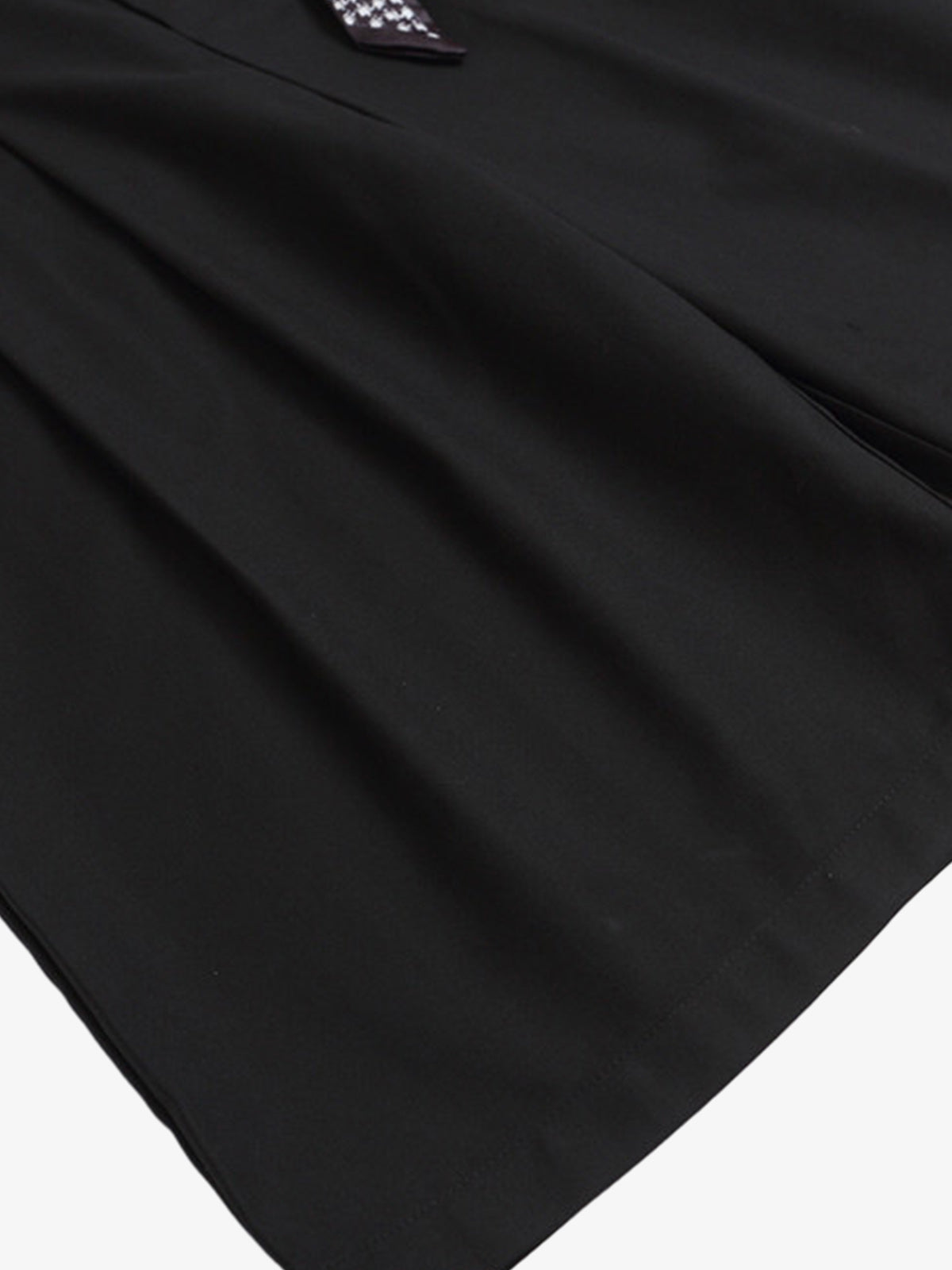 Revelse™  Pleated Wide-Leg Baggy Shorts With Pendant Decoration