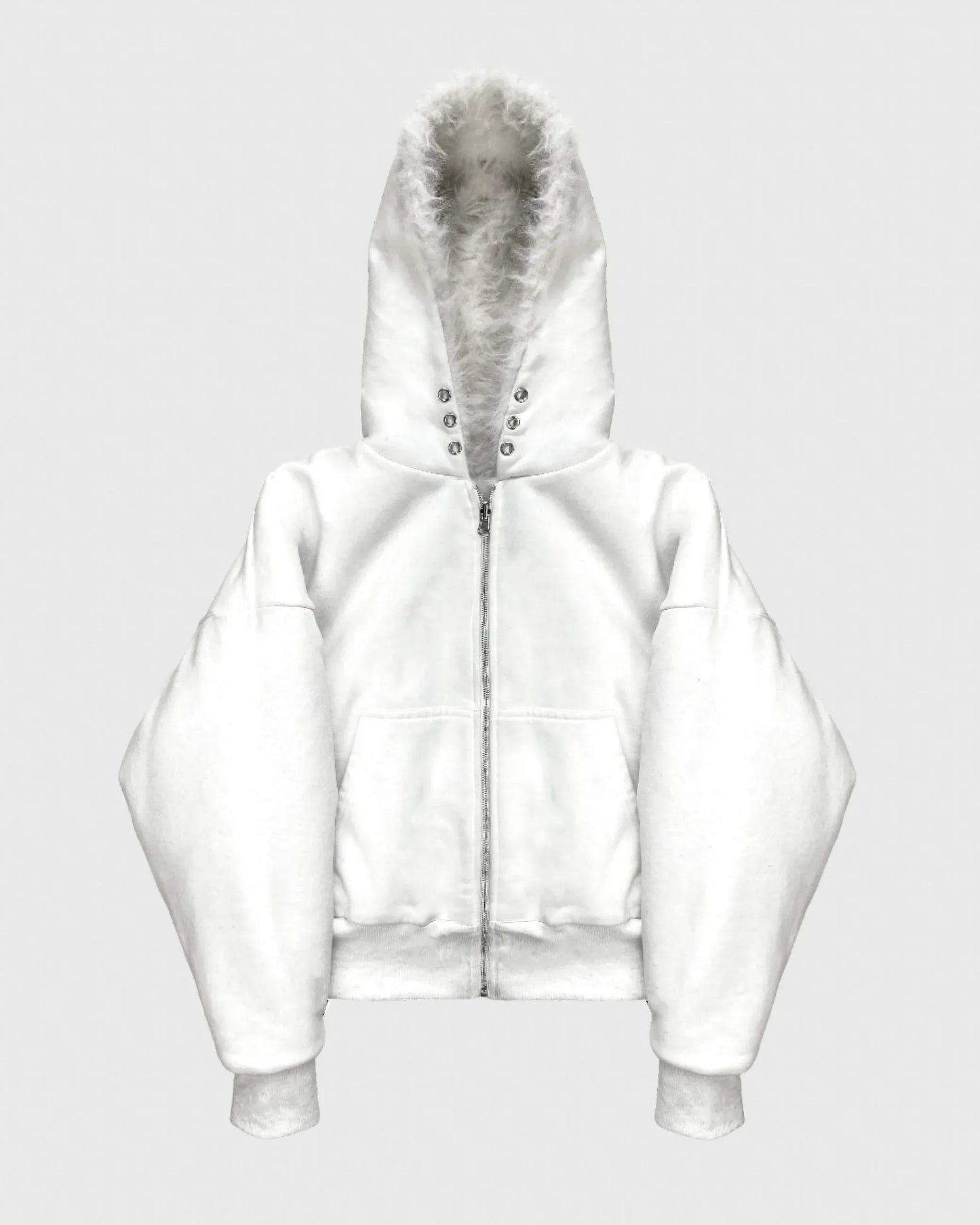 Revelse™️ Yeti Fut Reversible Zip Hoodie
