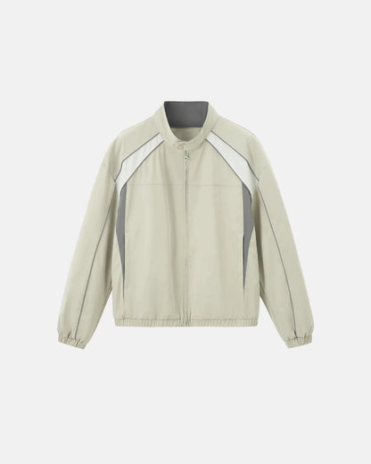 Reflective Windbreaker Jacket Loose Colour Block Streetwear