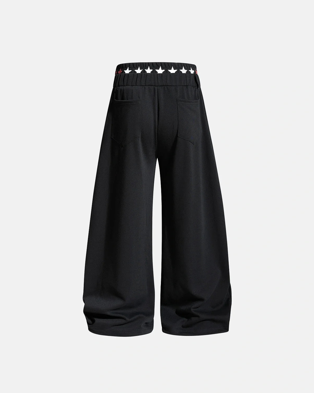 Full-length view of casual music graphic joggers